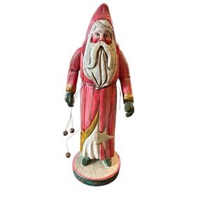 Vintage‎ Rare 1988 House Of Hatten Santa Claus Figurine No Basket